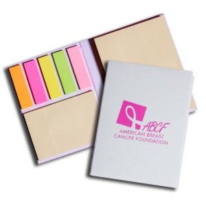 ABCF Branded Post-It Sticky Book